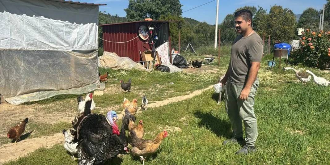 Şehirden kaçtı kendini köye attı! 27 yaşında hayvancılığa ‘Merhaba’ dedi 4